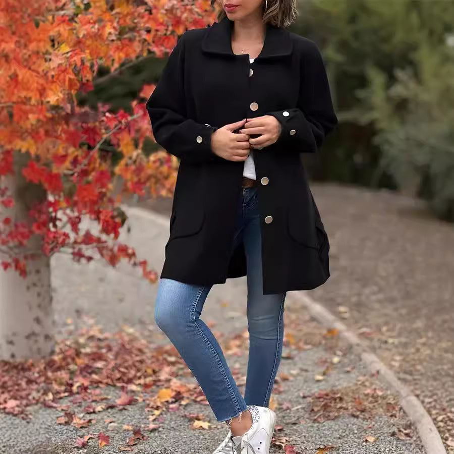 Vivienne | Timeless Wool-Blend Coat