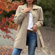 Vivienne | Timeless Wool-Blend Coat