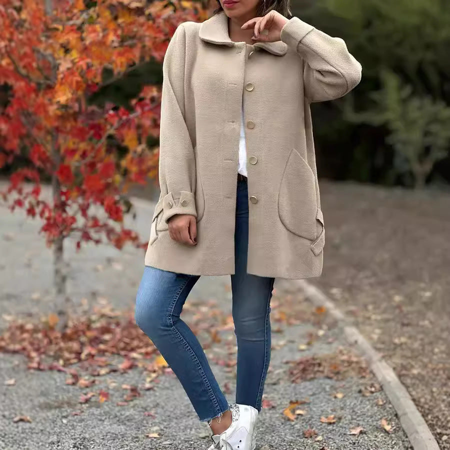 Elodie | Refined Wool-Blend Coat