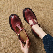 Elvana Chunky Pumps mary janes