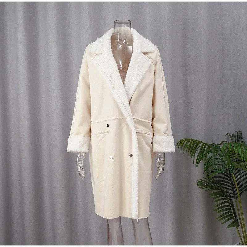 Aurelia - Chic Oversized Faux Fur Coat