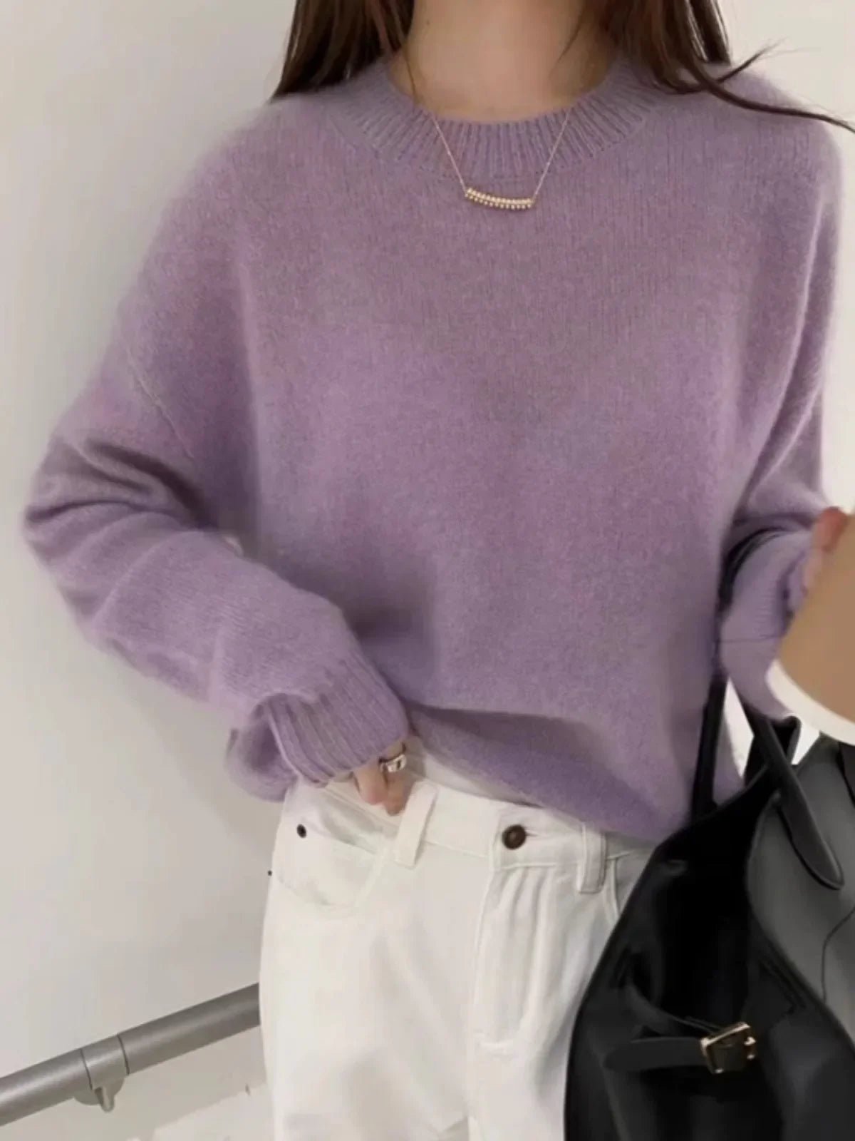 Greta | Relaxed Cashmere-Blend Pullover
