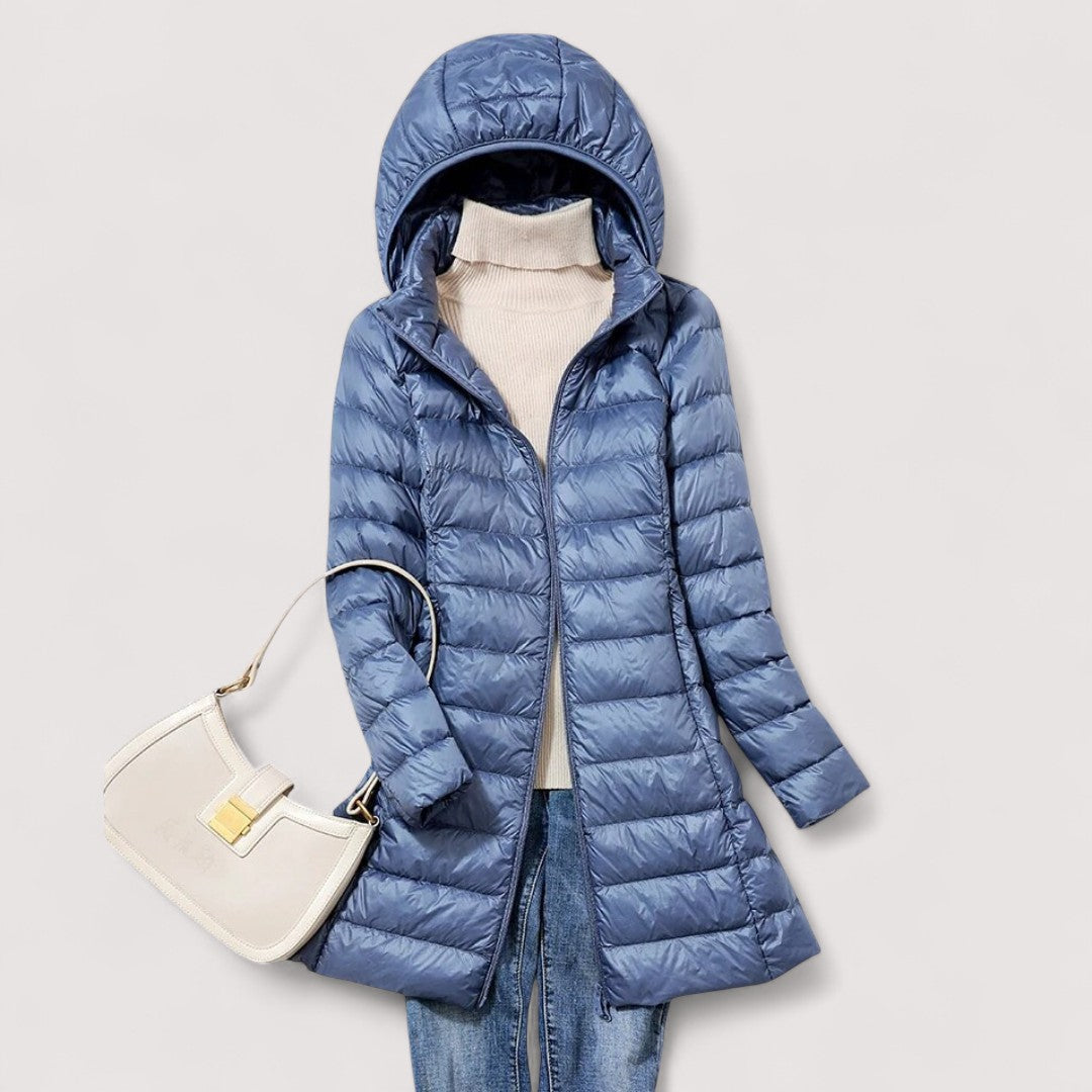 Sylvie | Featherlight Hooded Puffer