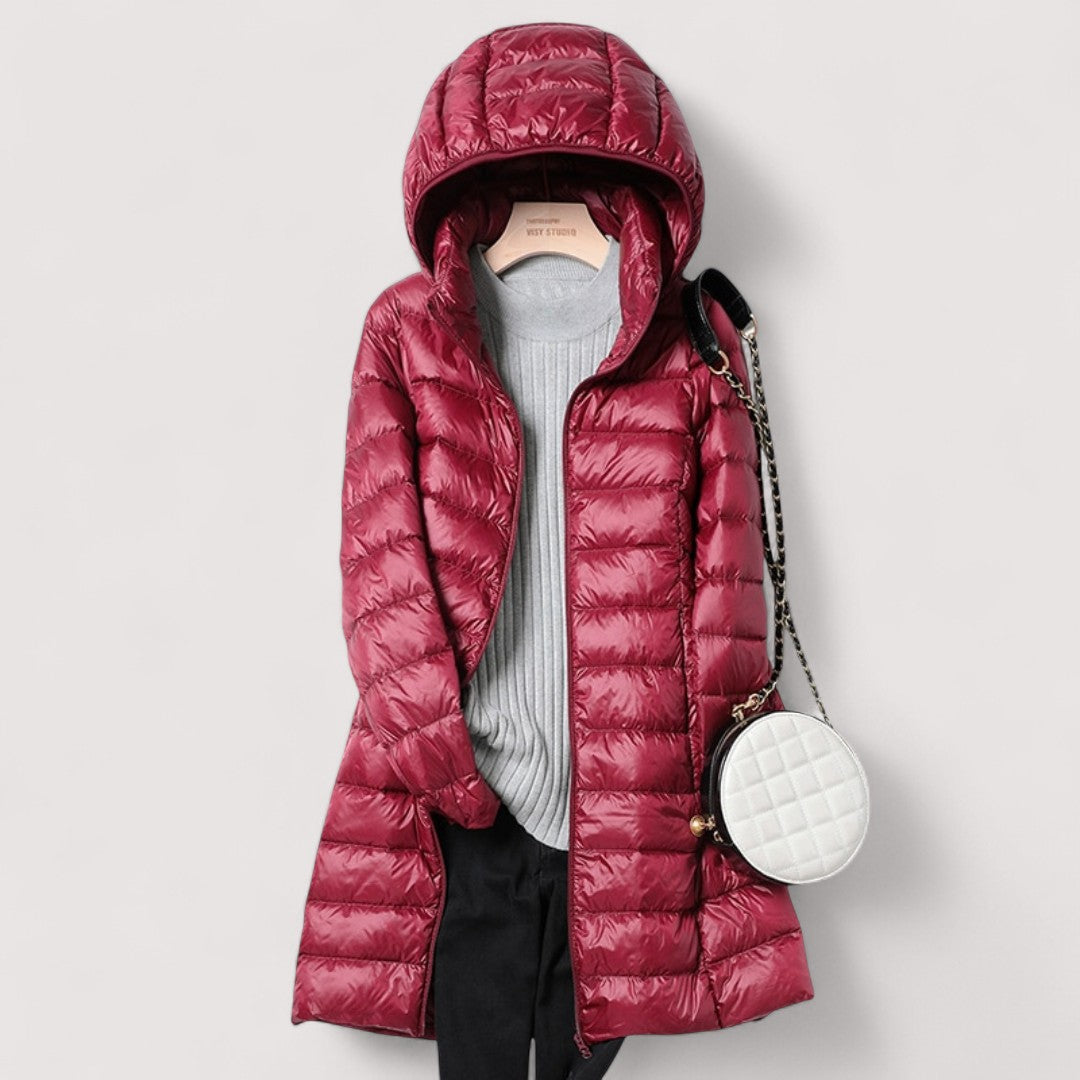 Sylvie | Featherlight Hooded Puffer