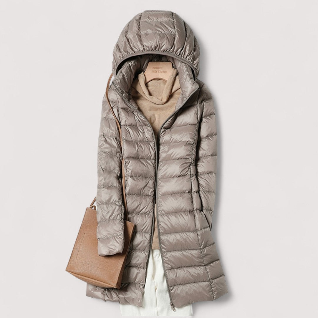 Sylvie | Featherlight Hooded Puffer