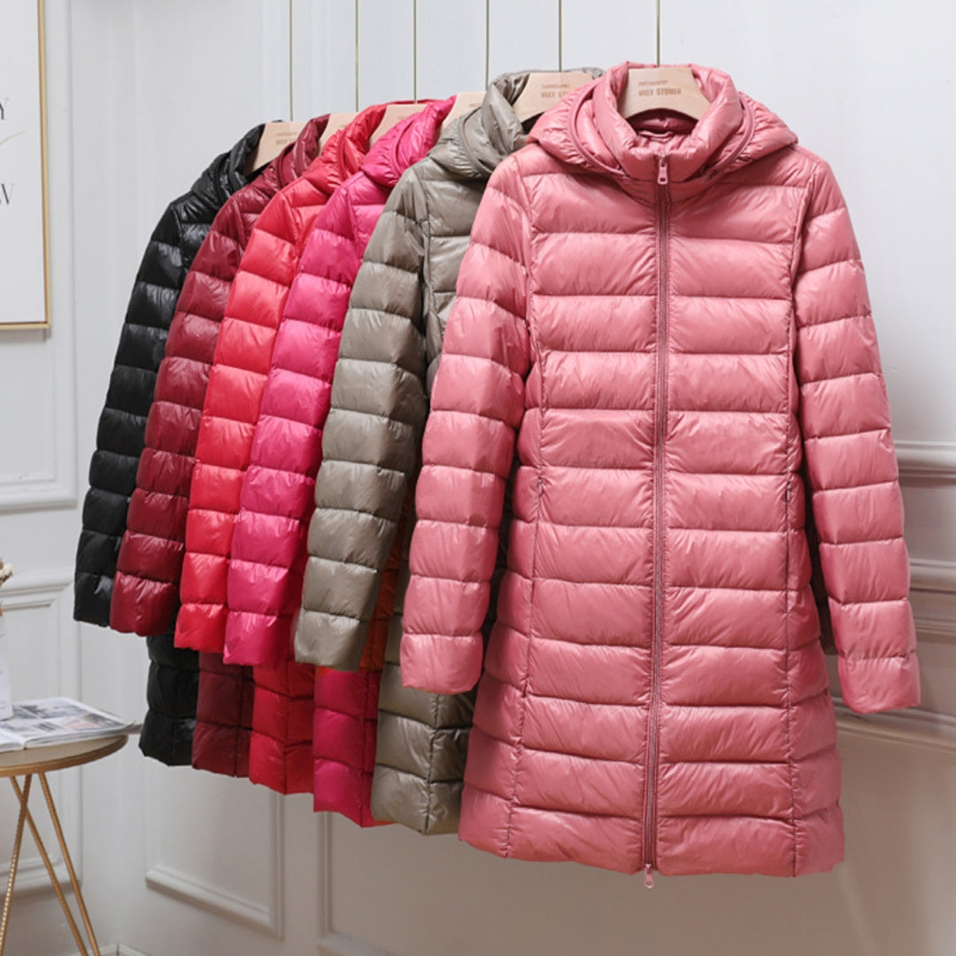 Sylvie | Featherlight Hooded Puffer