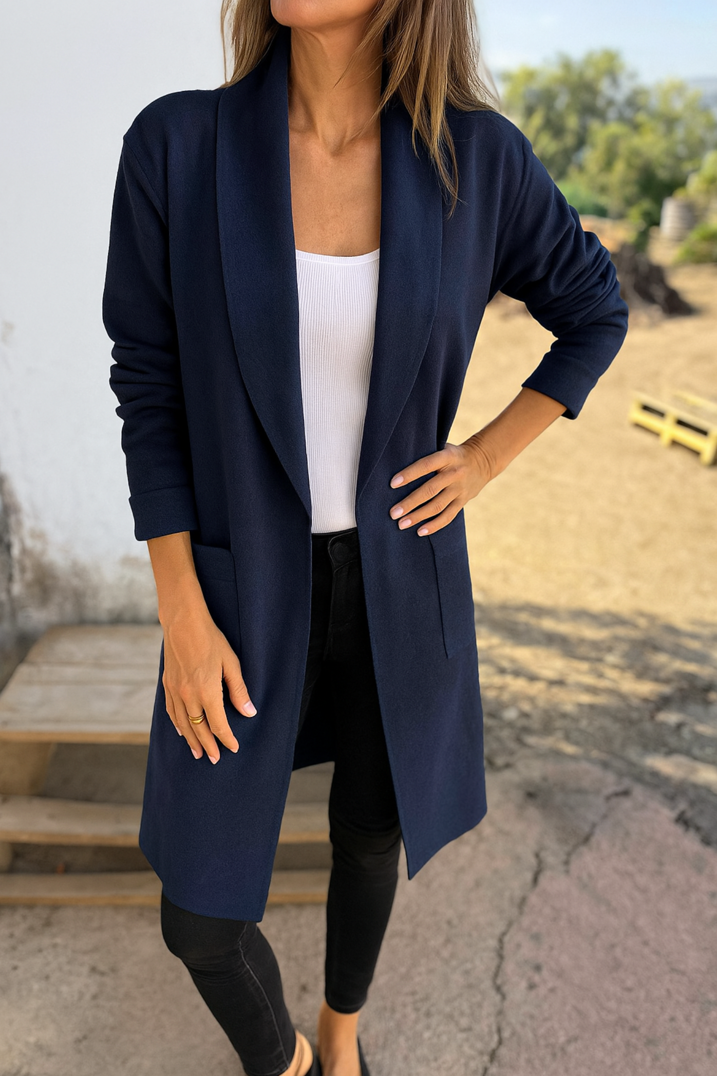 Adalise - Elegant Longline Cardigan