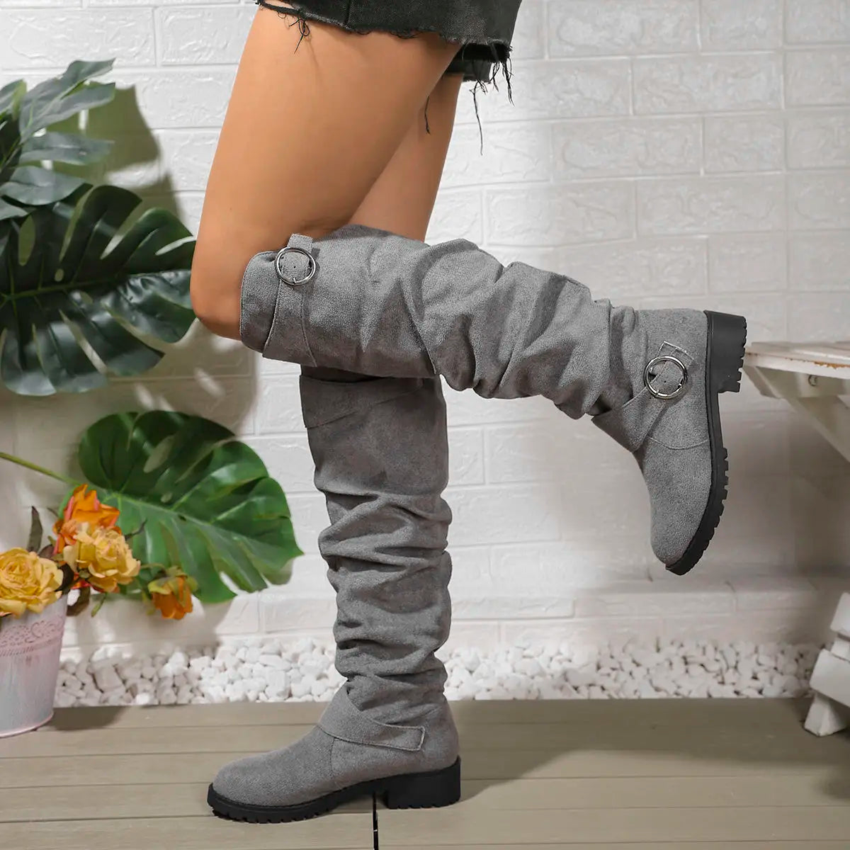 Bless | Knee High Boots
