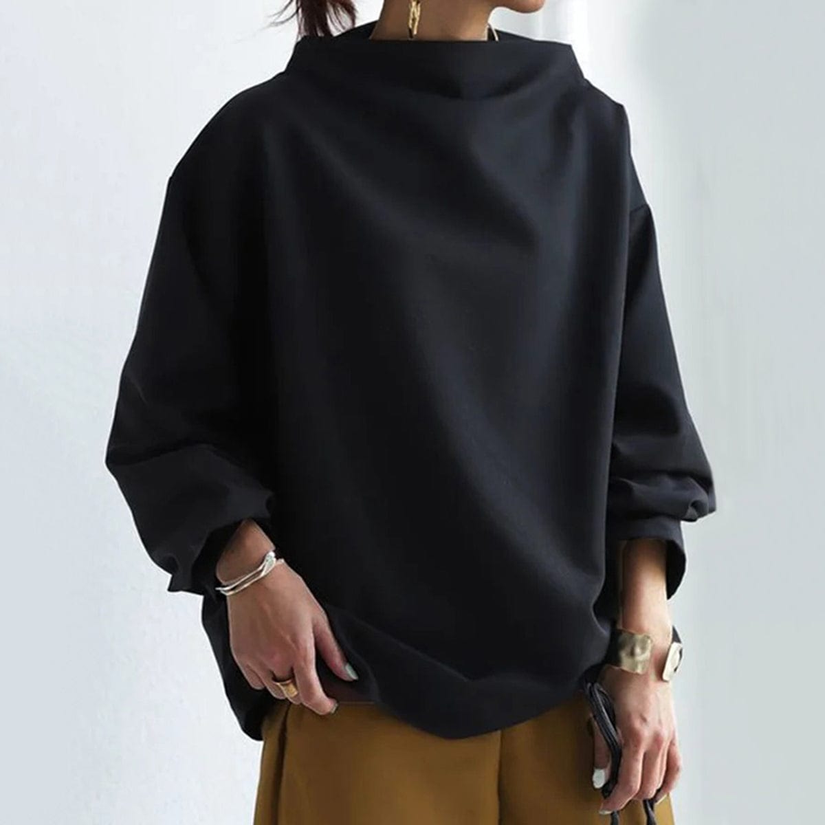 Camille | Refined High-Neck Knit