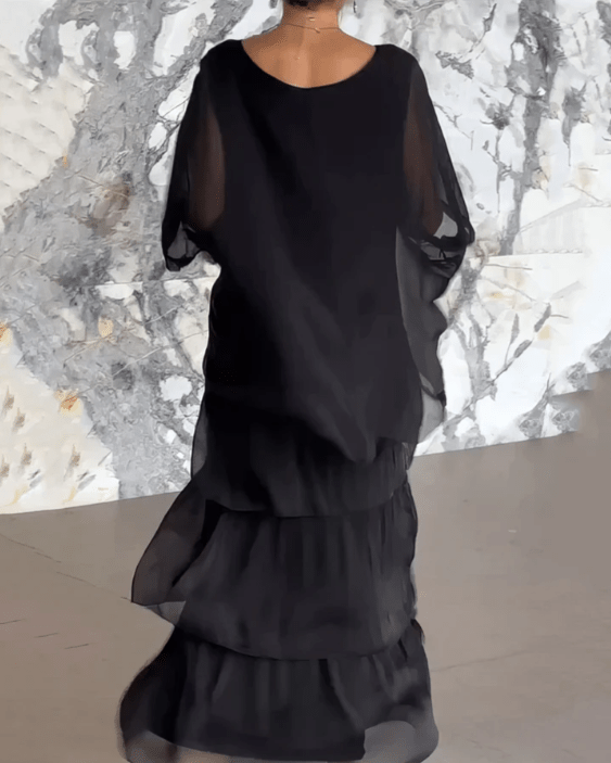 Lara | Elegant Flowing Maxi Dress
