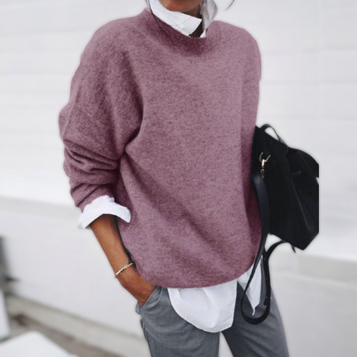 Sylvie | Featherweight Cashmere Crew