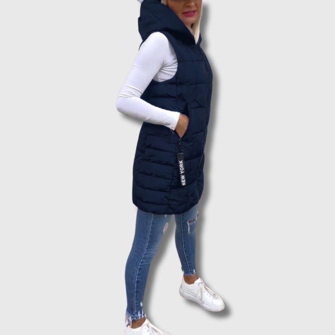 Luna | Cozy Hooded Vest