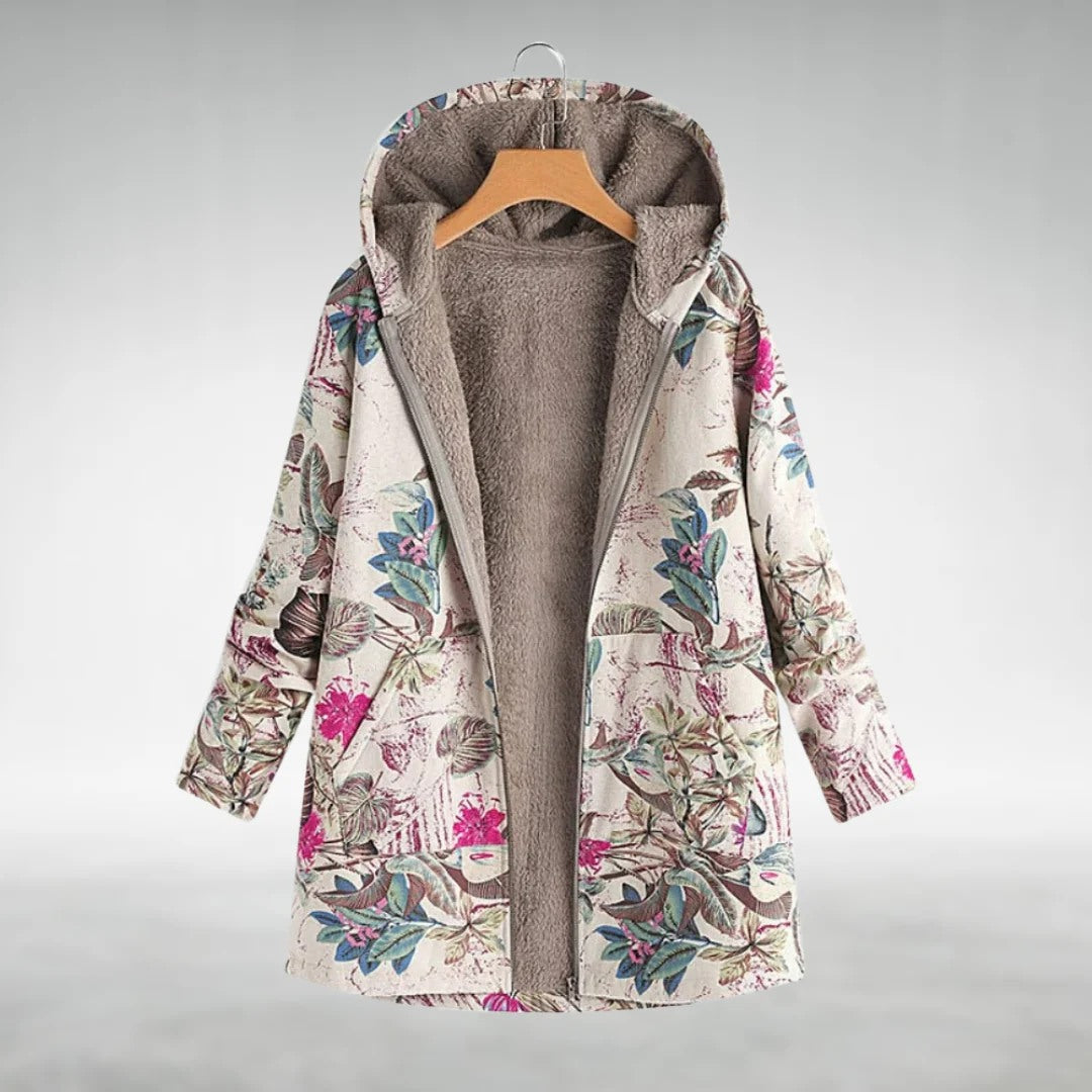 Sylvie | Blossom Plush Coat