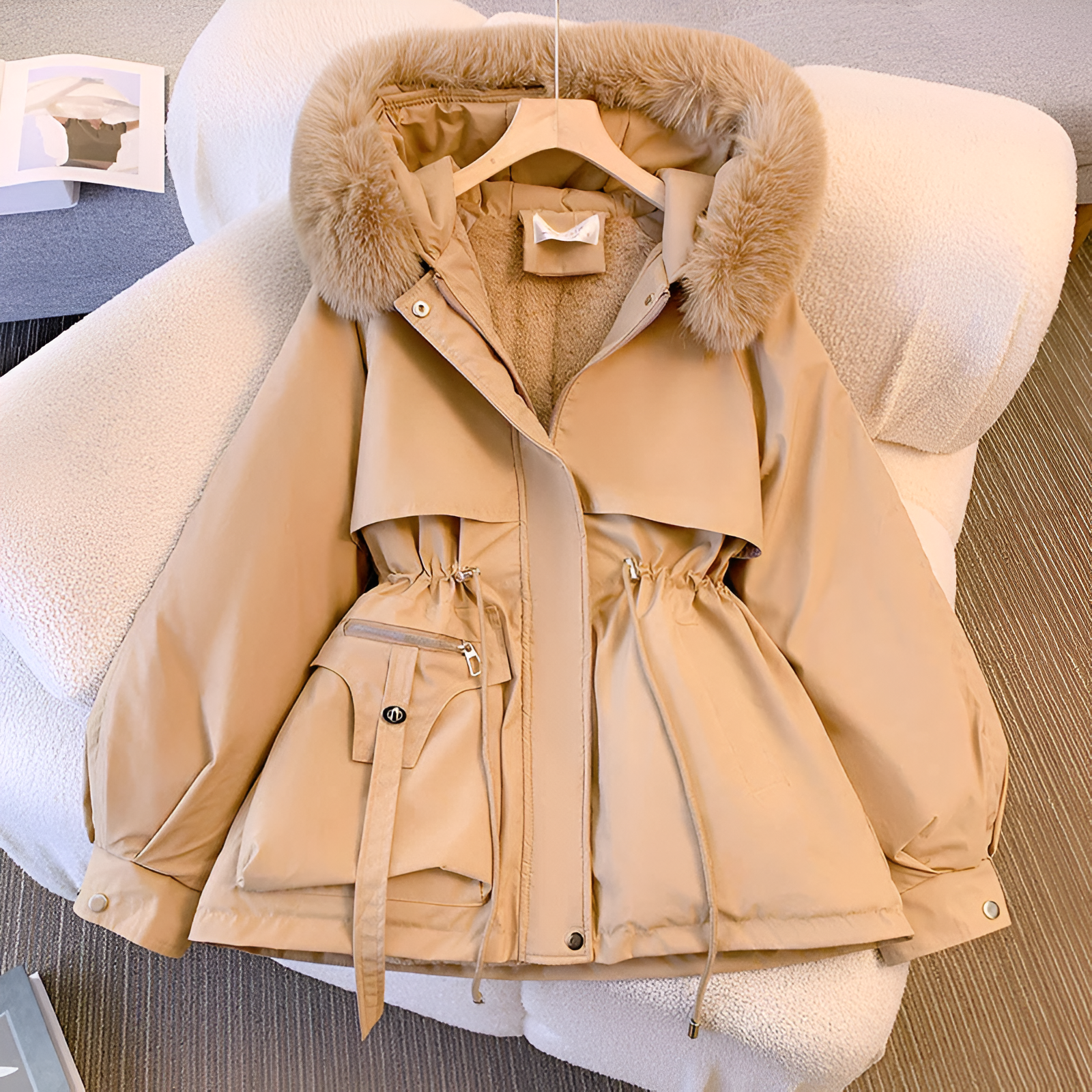Giselle | Plush Faux Fur Jacket
