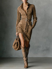 Jéssara - Classic Button-Up Dress