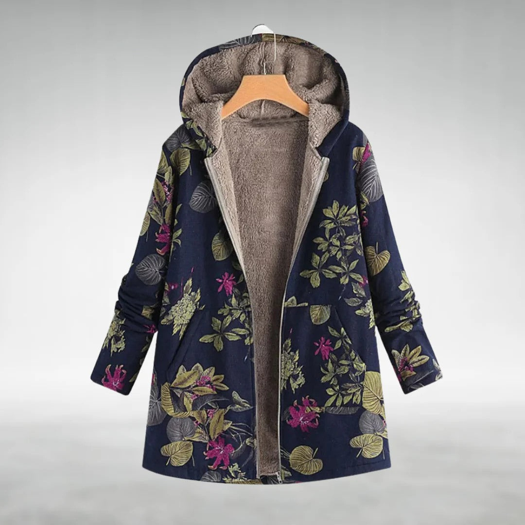 Sylvie | Blossom Plush Coat