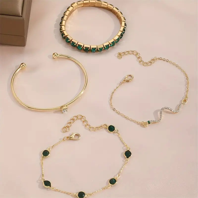 Ivy | Calm Gemstone Stack