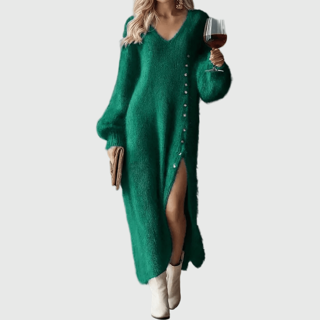 Brielle | Holiday Lounge Dress