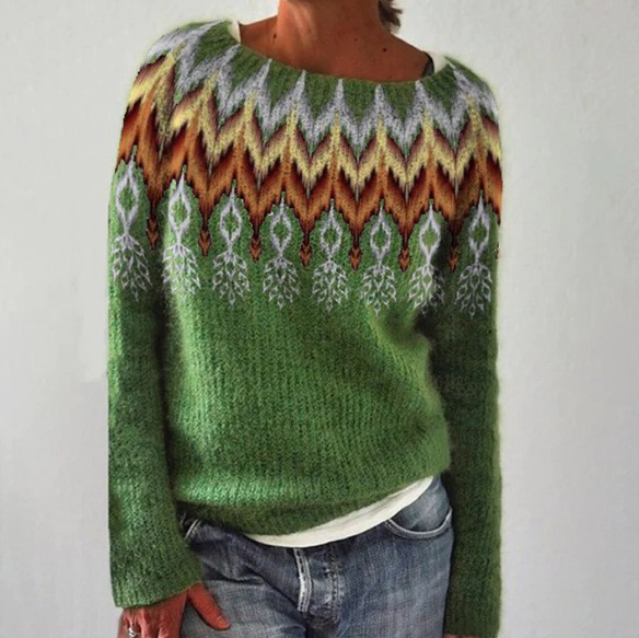 Freya | Arctic Heirloom Sweater