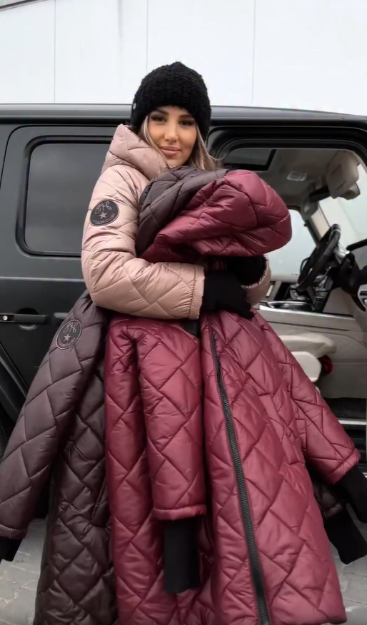Averlia - Quilted Hooded Coat