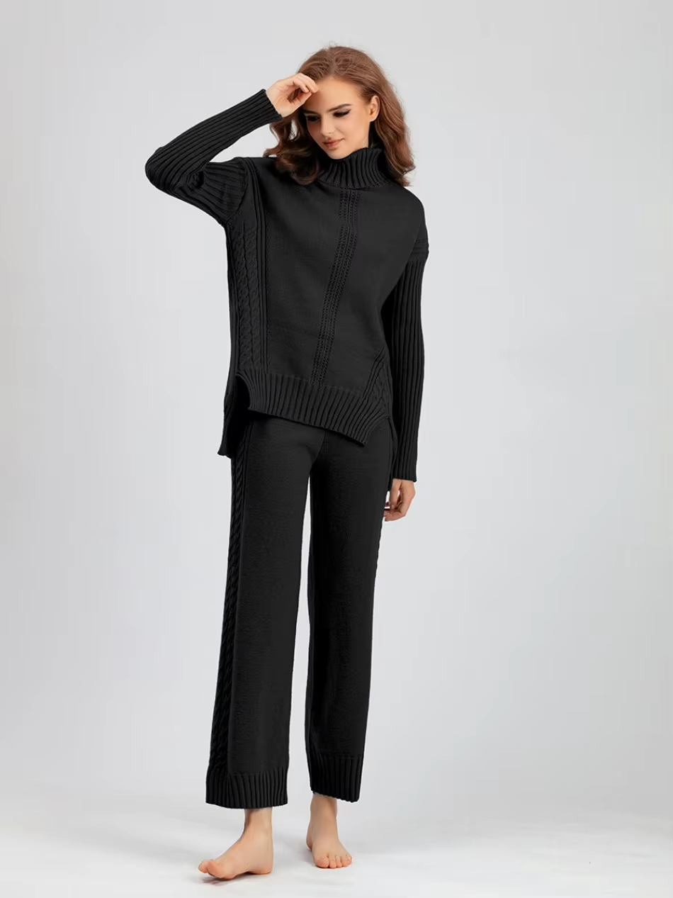 Adriana - Cozy Turtleneck Set