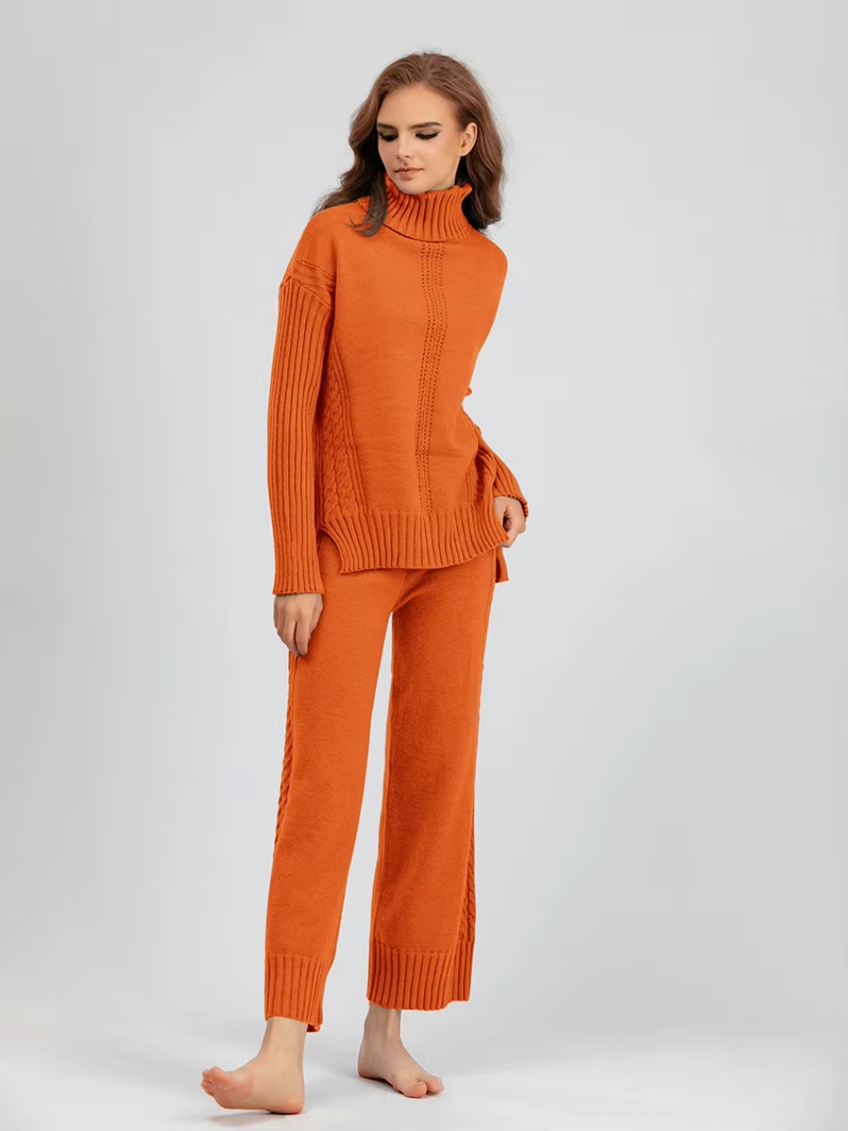 Adriana - Cozy Turtleneck Set