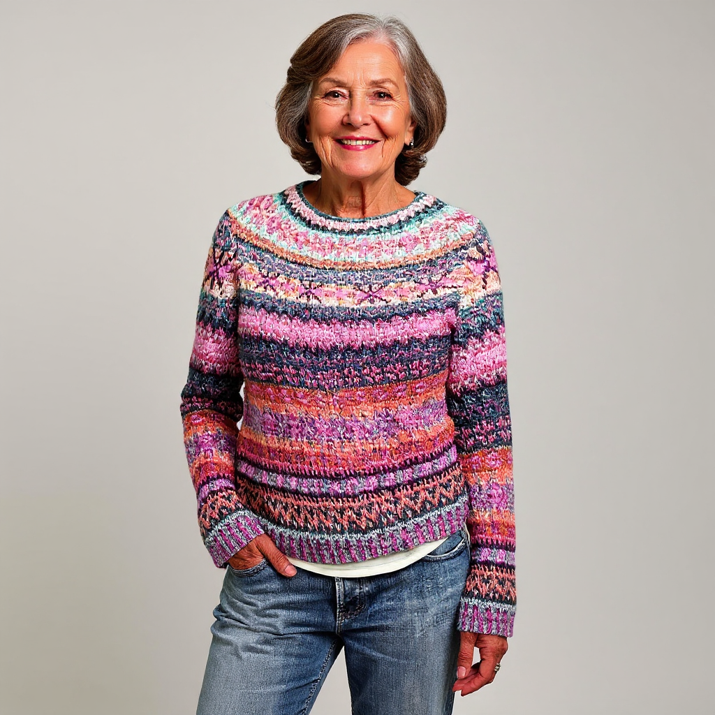 Elodie | Arctic Heirloom Sweater