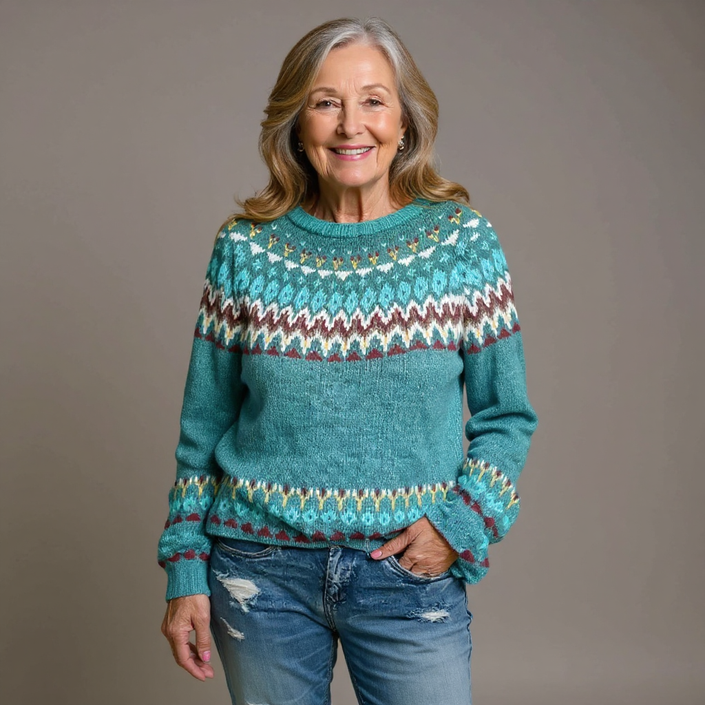 Greta | Nordic Heirloom Sweater