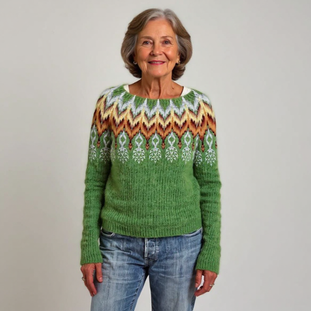 Freya | Arctic Heirloom Sweater