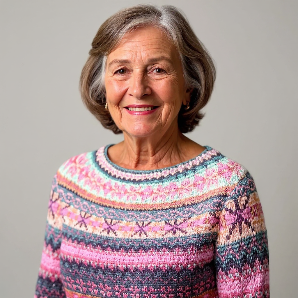 Elodie | Arctic Heirloom Sweater