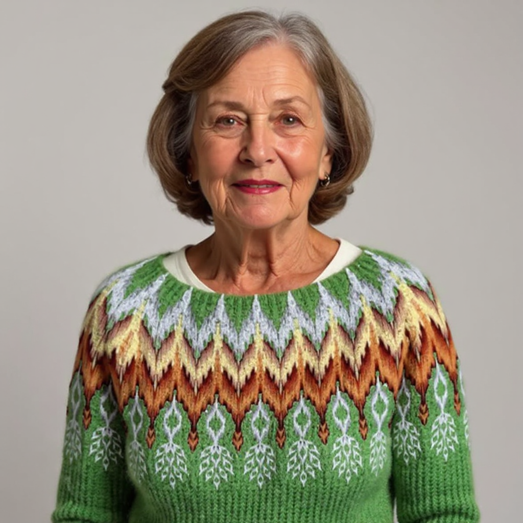 Freya | Arctic Heirloom Sweater