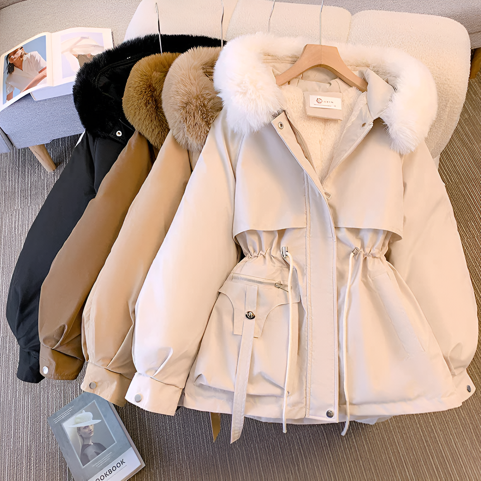 Giselle | Plush Faux Fur Jacket