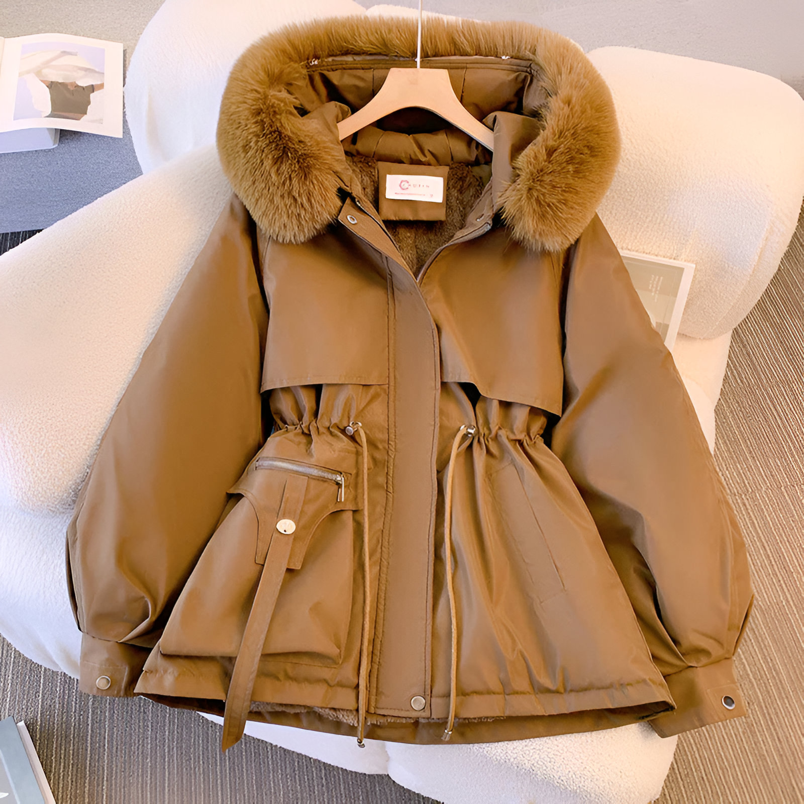 Giselle | Plush Faux Fur Jacket