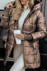 Aurora | Gilded Quilted Coat