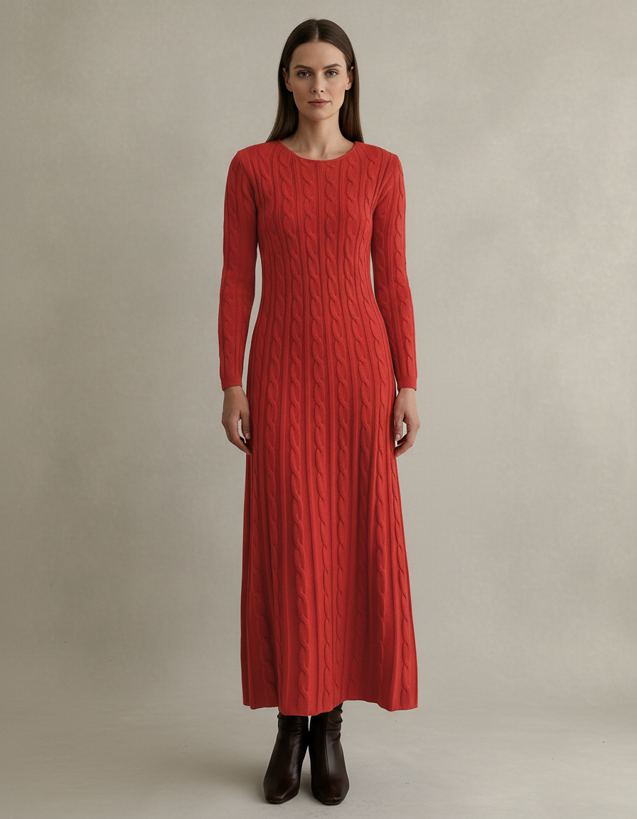 Nola™ | Elegant Knit Dress