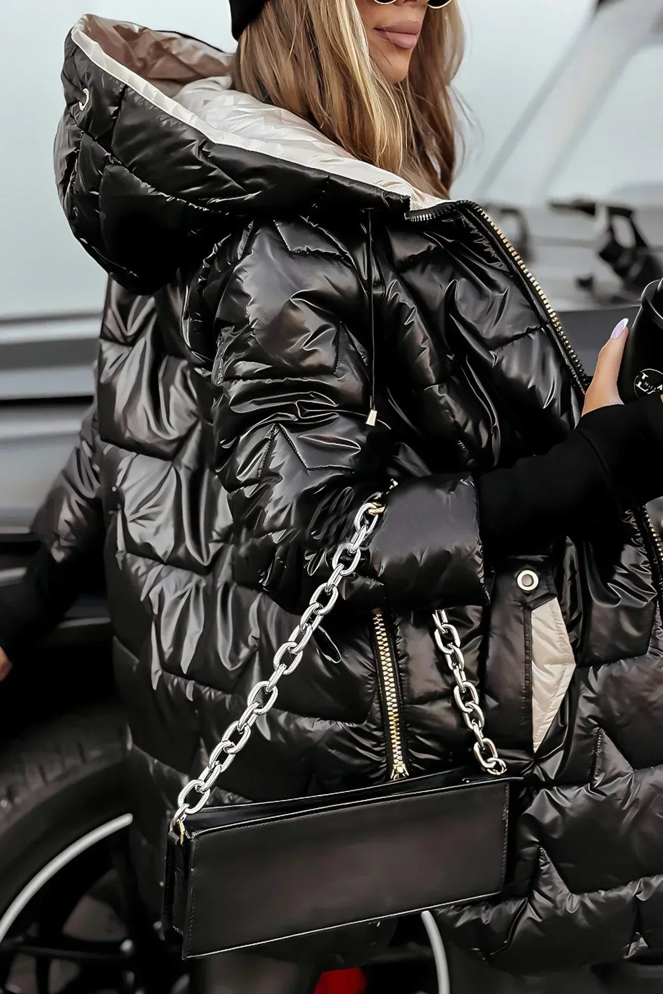 Aurora | Gilded Quilted Coat