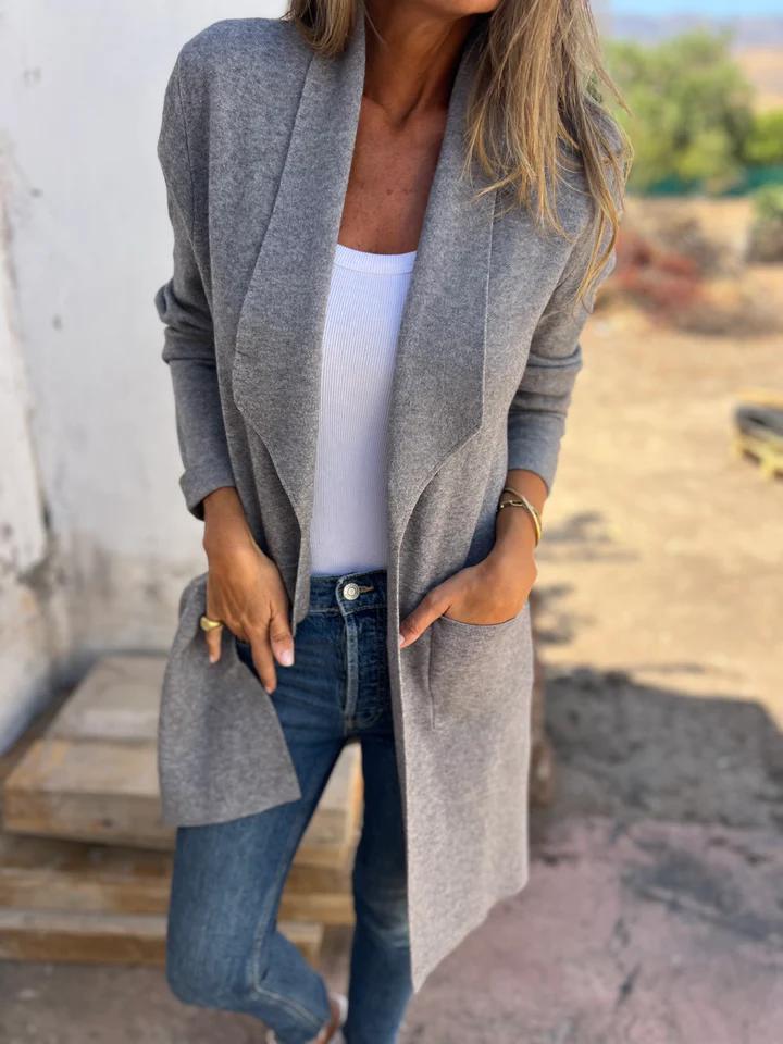 Adalise - Elegant Longline Cardigan