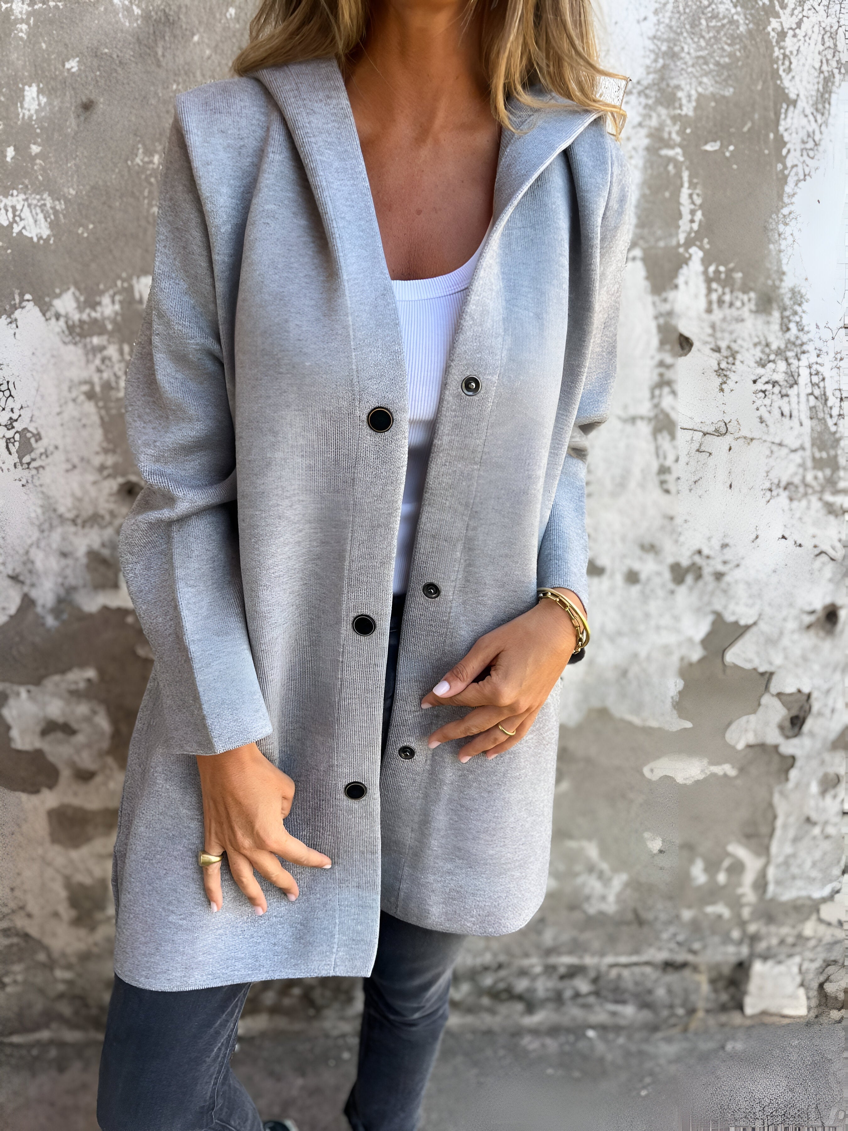 Lyria - Hooded Casual Coat