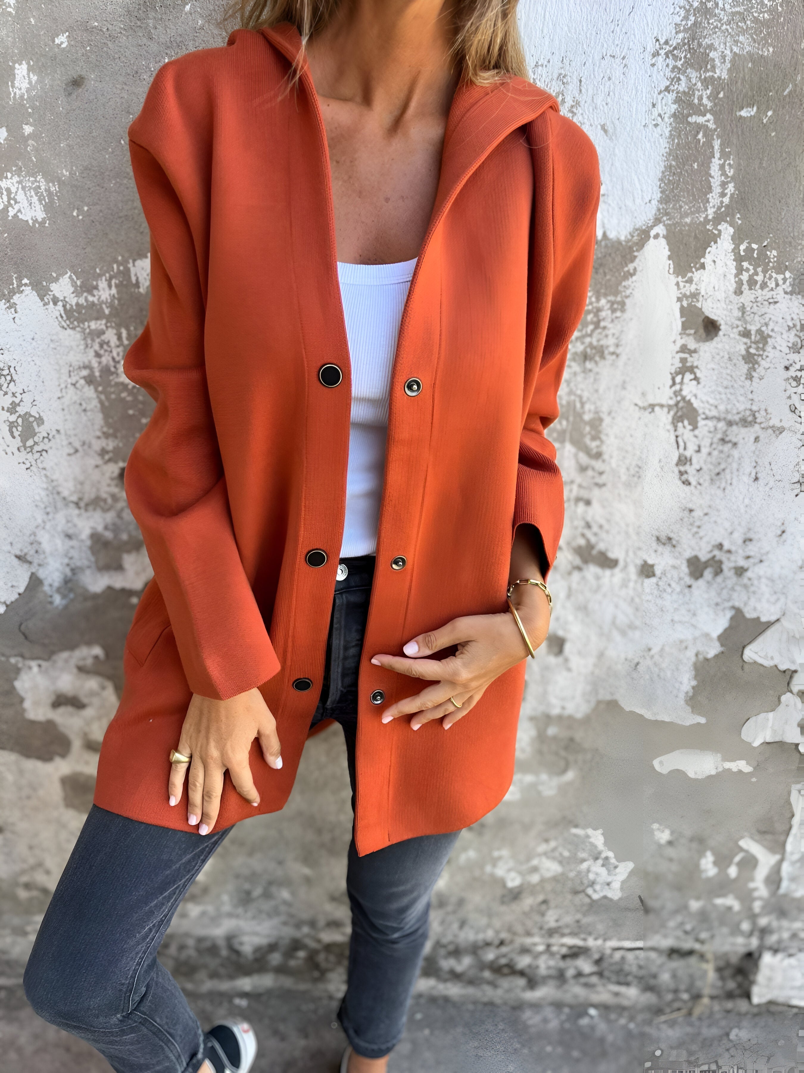 Lyria - Hooded Casual Coat