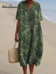 Manju - Vintage Flower Dress