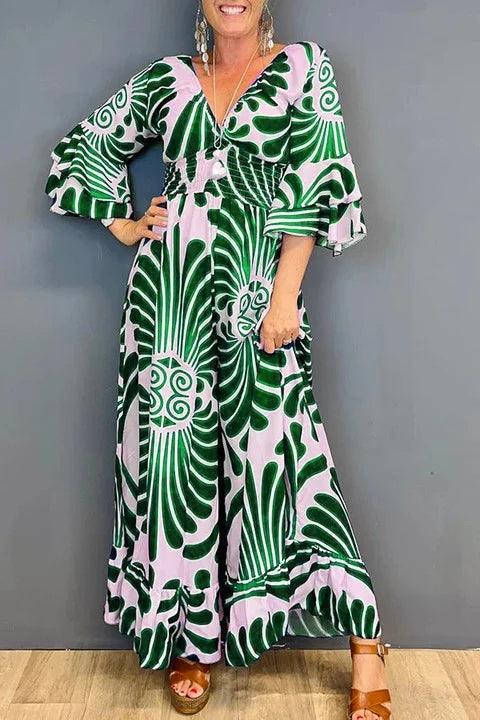 Coraline - Classy Printed Jumpsuit