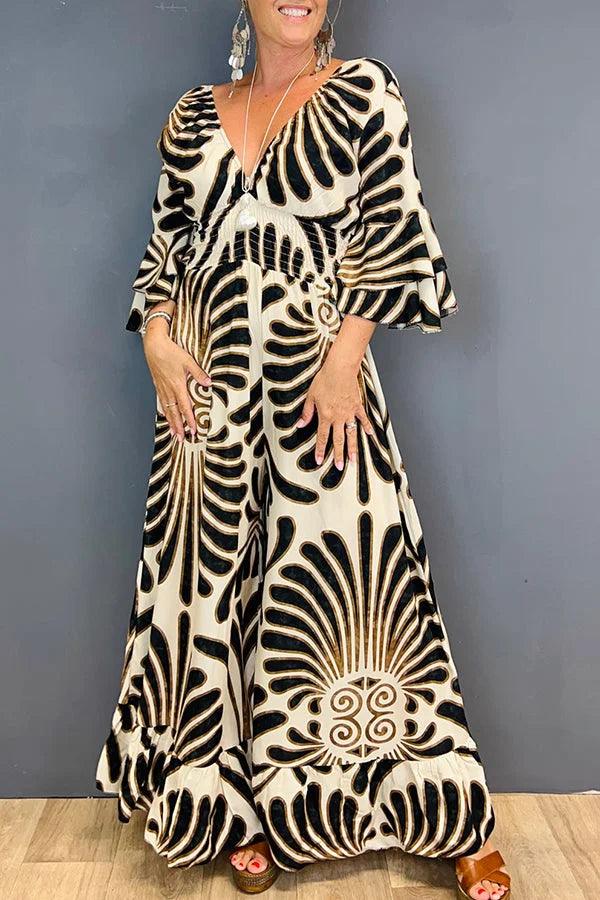 Coraline - Classy Printed Jumpsuit