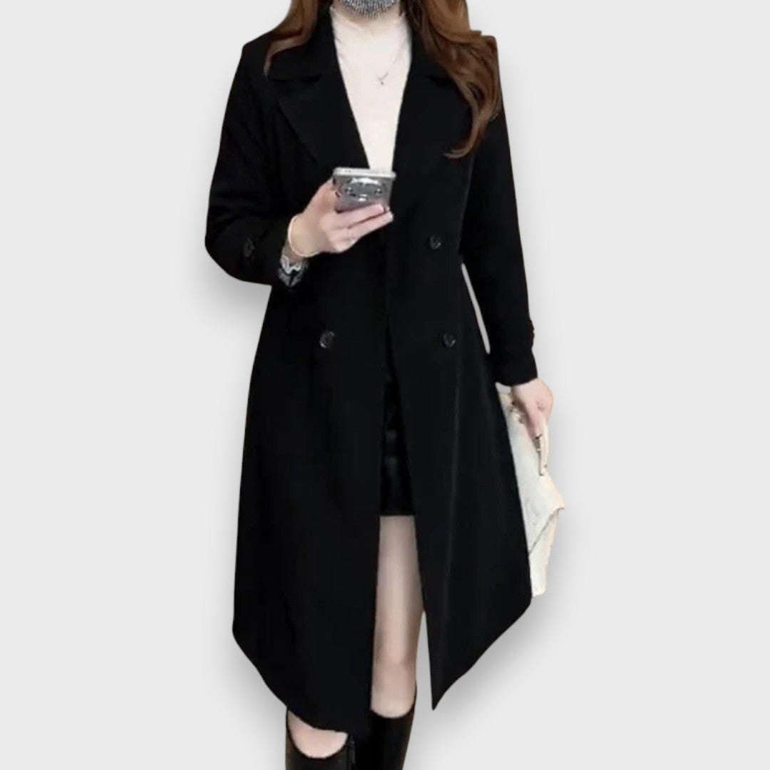 Camille | Timeless Wool-Blend Coat