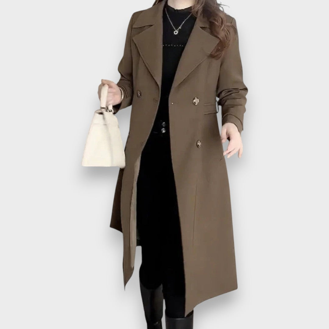 Camille | Timeless Wool-Blend Coat