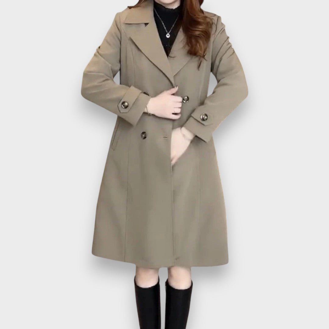 Camille | Timeless Wool-Blend Coat
