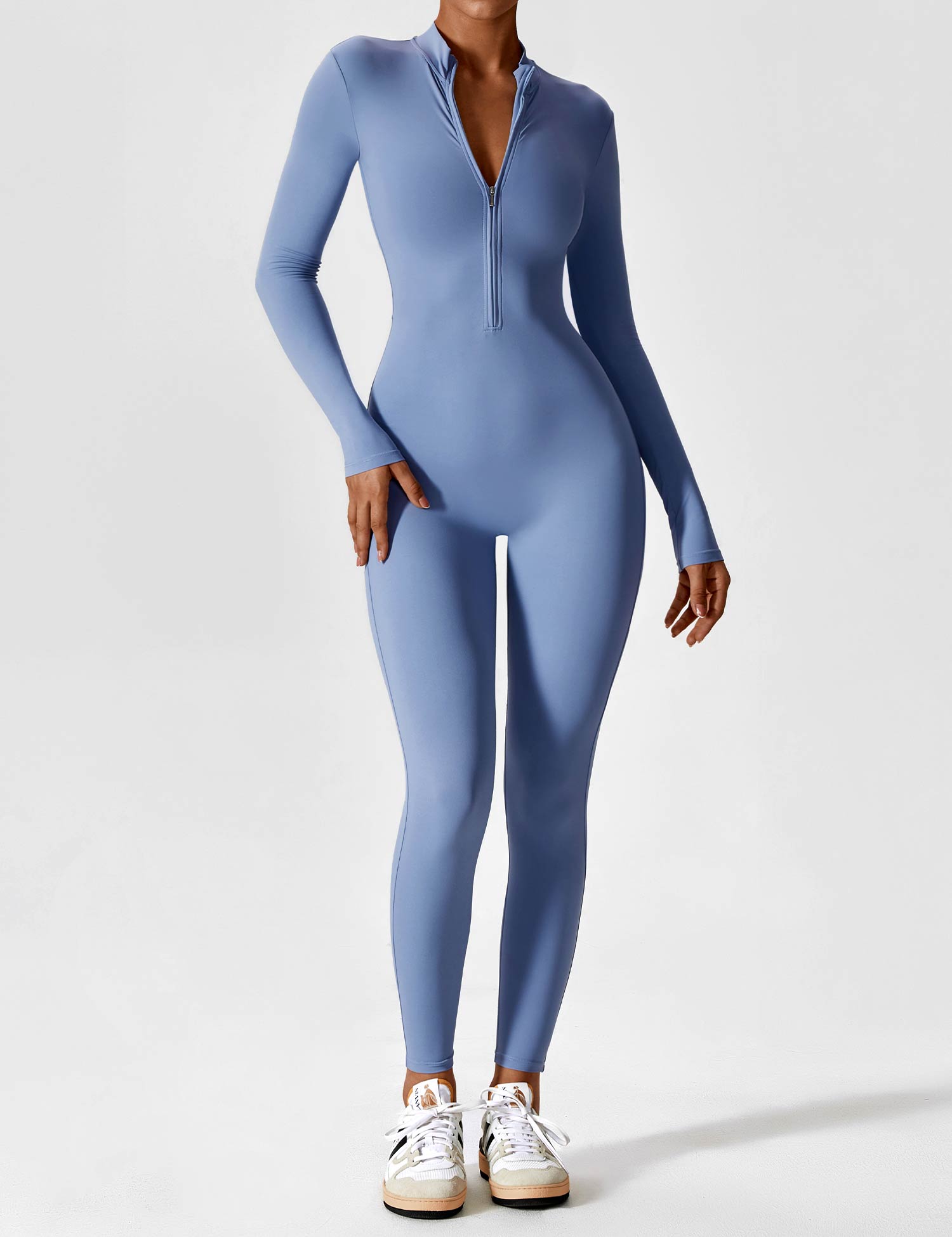 Anna -  Zipper Jumpsuit
