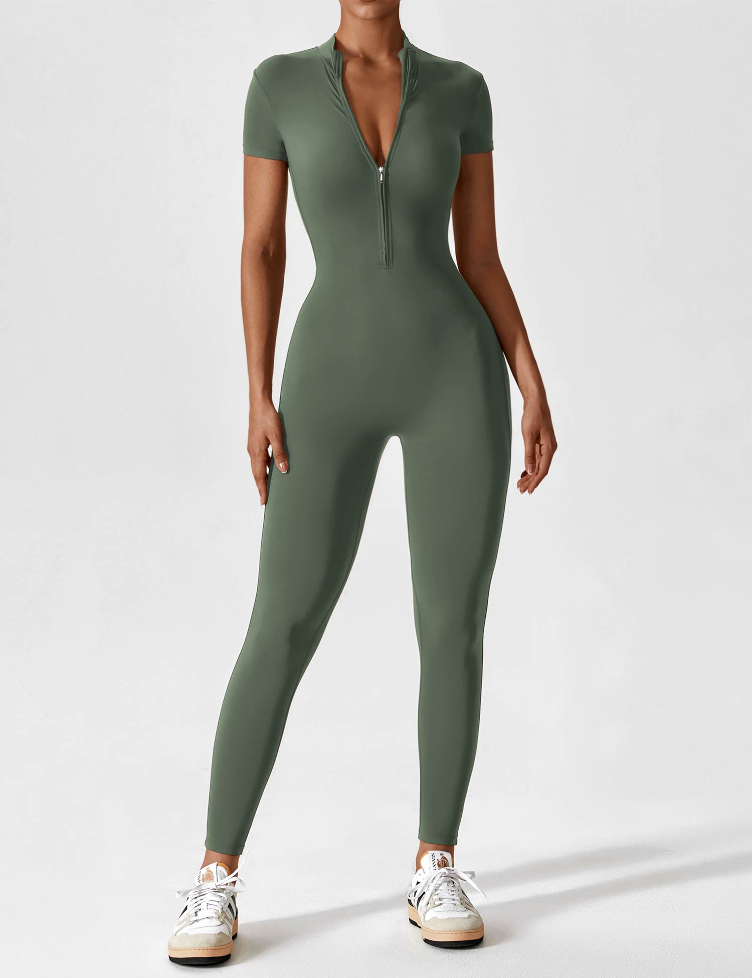 Anna -  Zipper Jumpsuit